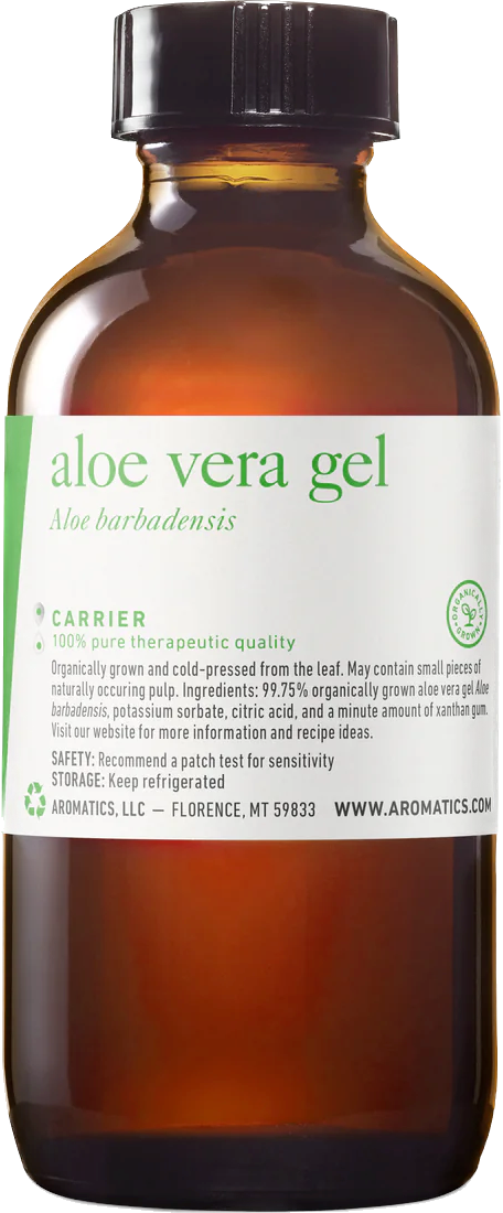 aloe vera gel carrier oil