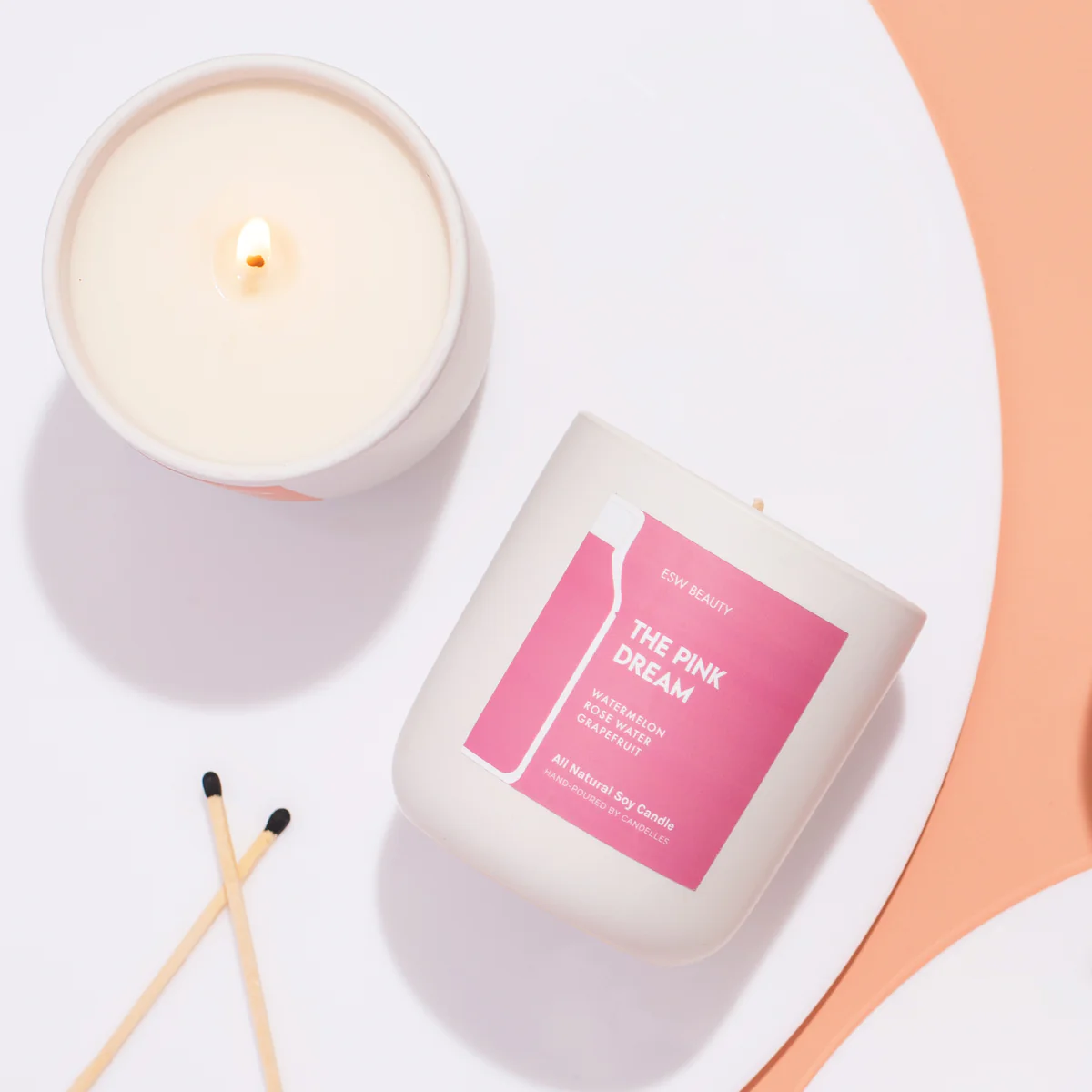 the Pink Dream All Natural Soy Candle