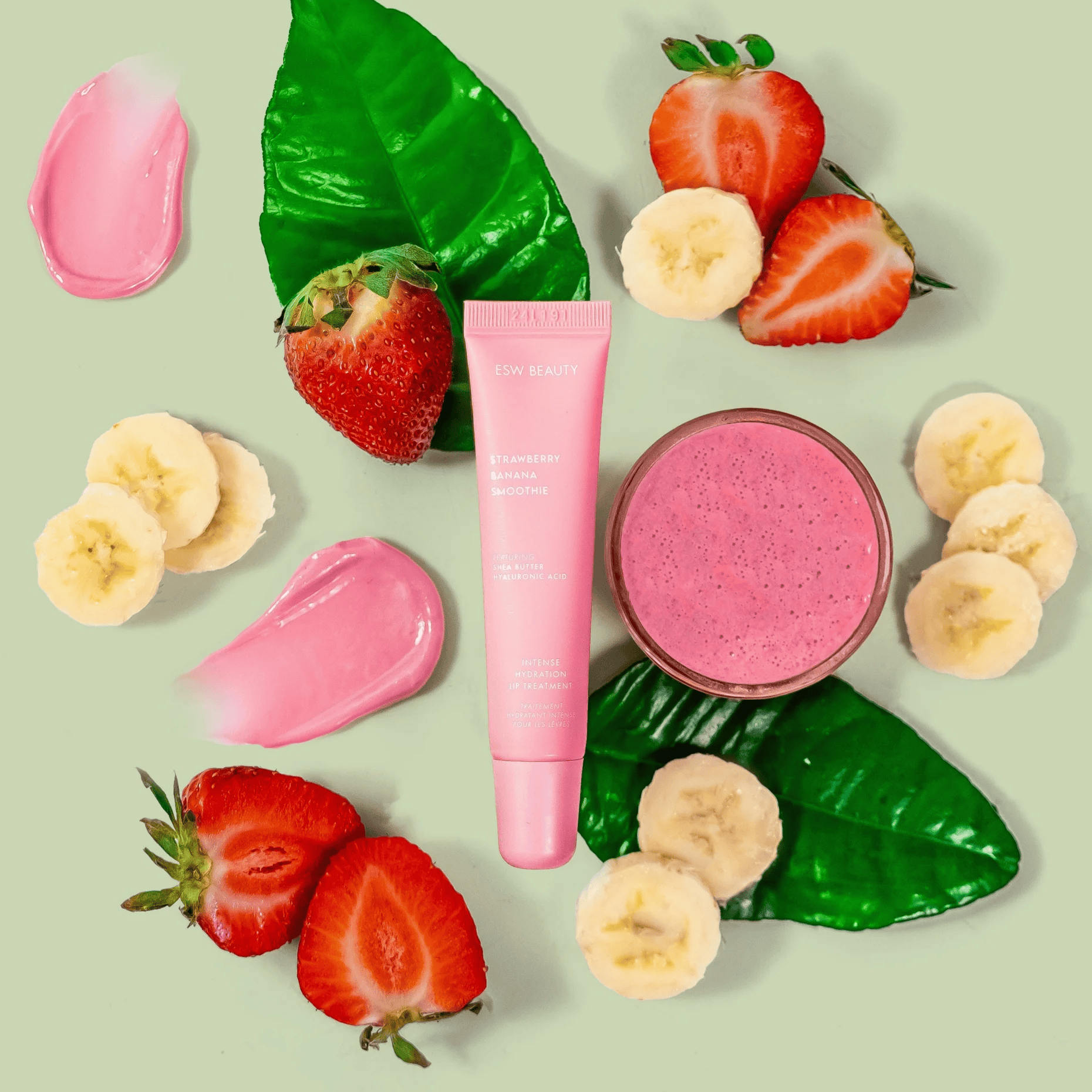 Strawberry Banana Smoothie Advanced Smoothing Lip Treatment