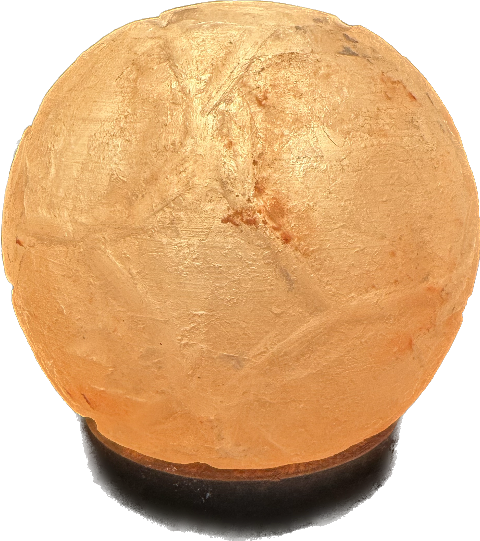 soccer ball shaped salt lamp