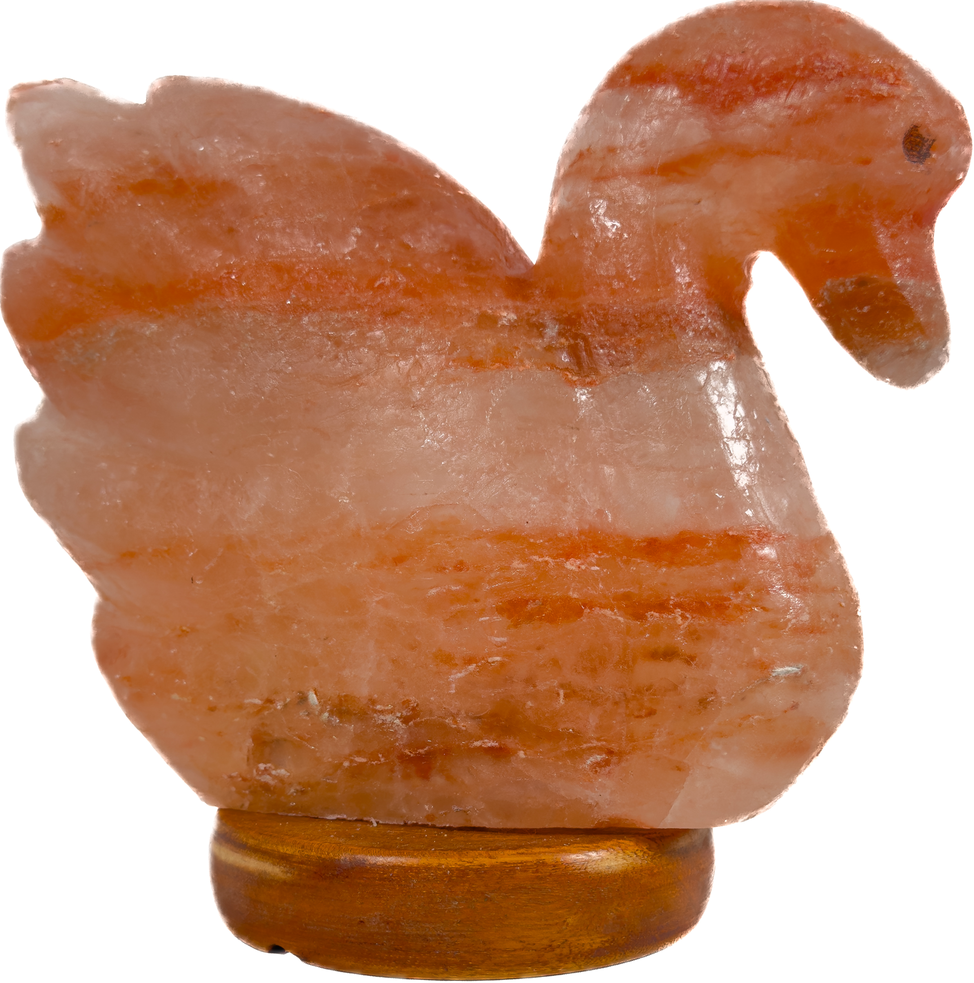 swan shaped salt lamp