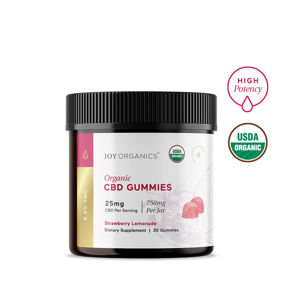 CBD gummies strawberry lemonade flavor