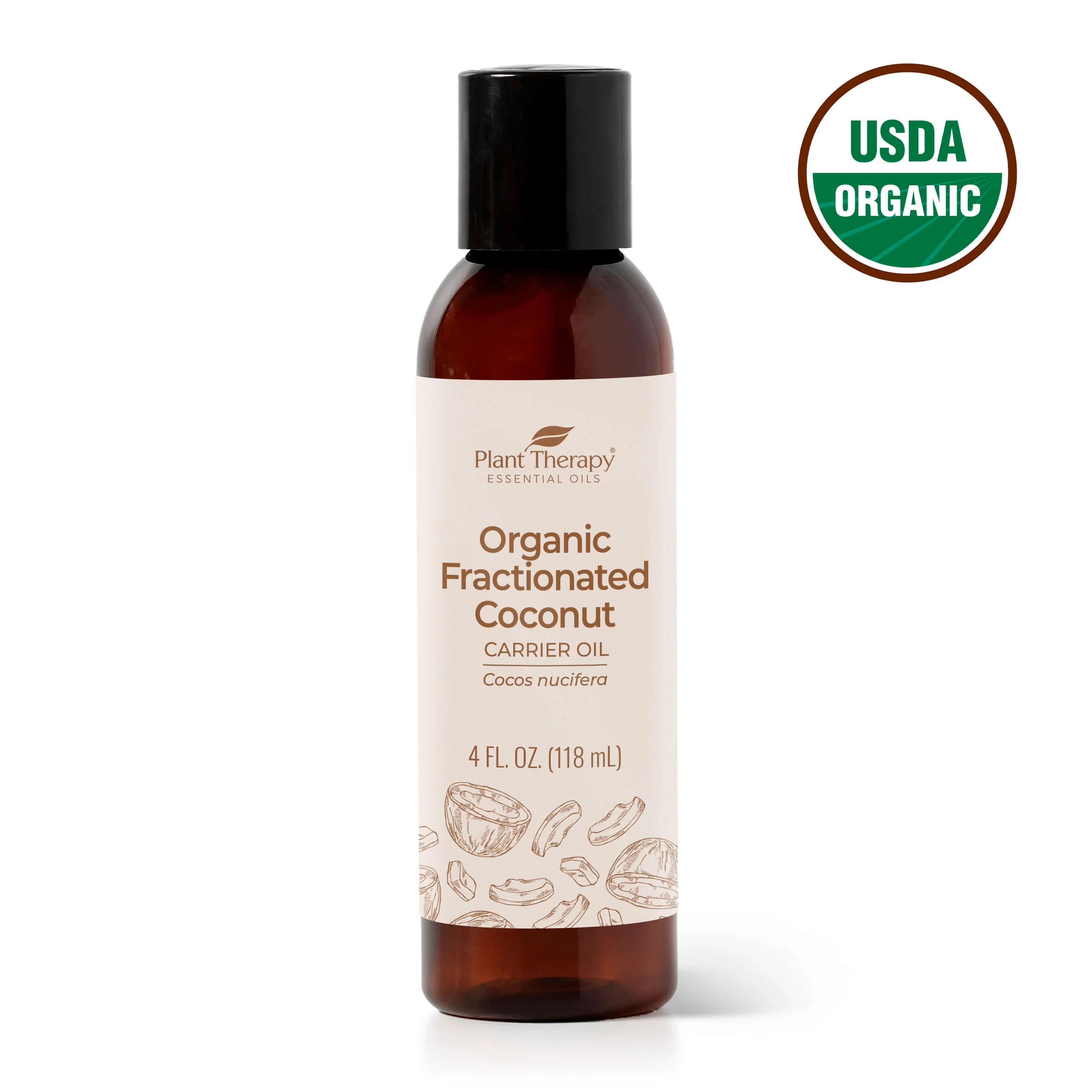 organic fractionated coconut oil