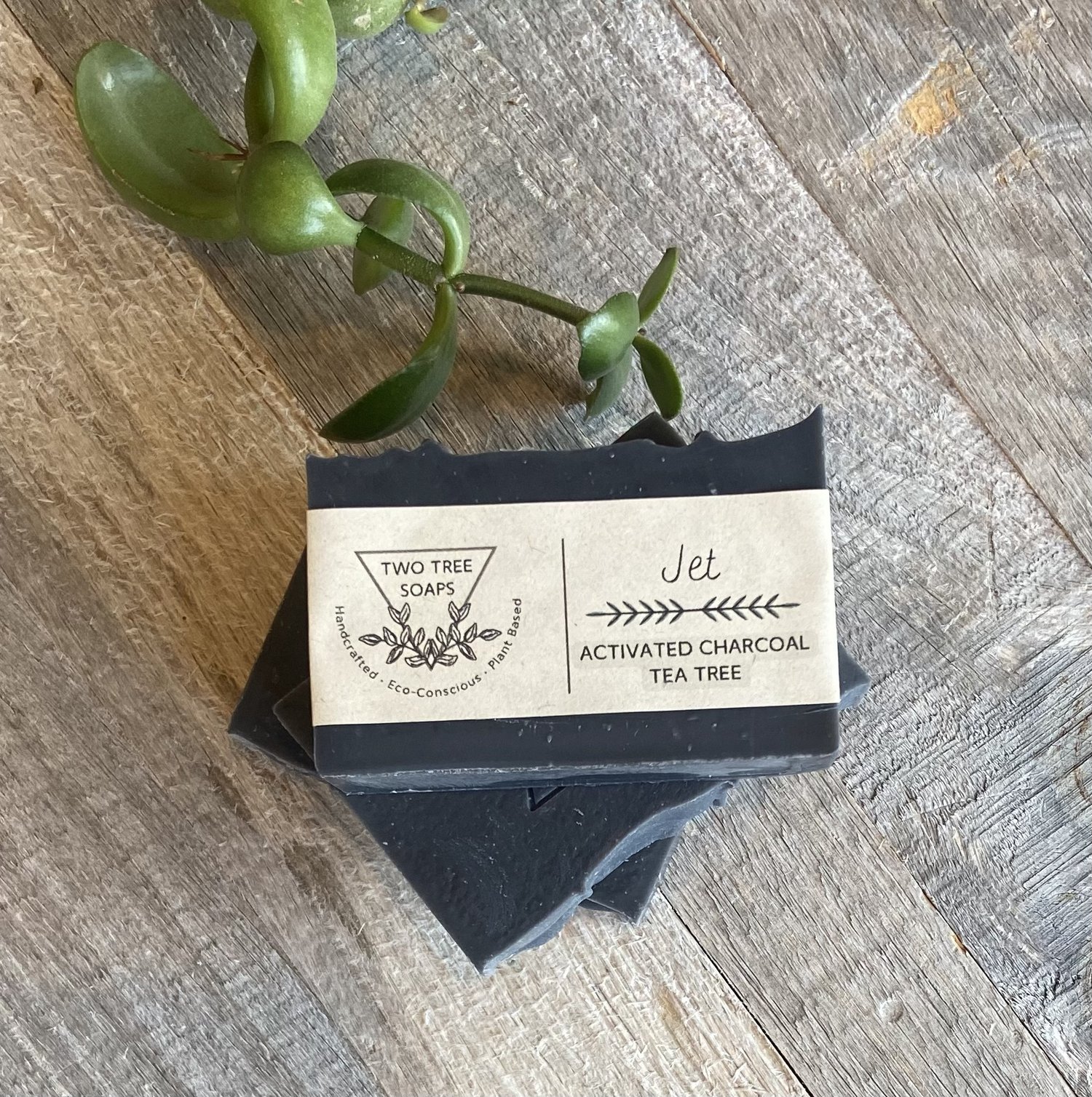 Charcoal scented soap