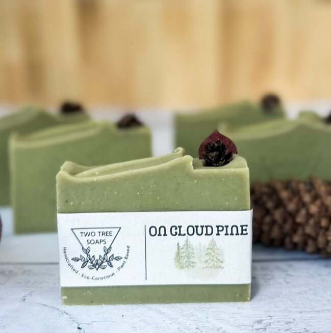 Pine scented soap