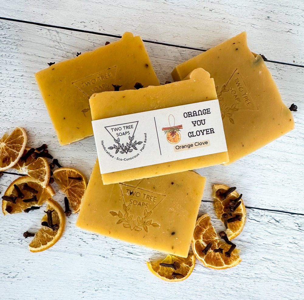 Orange clover scented soap