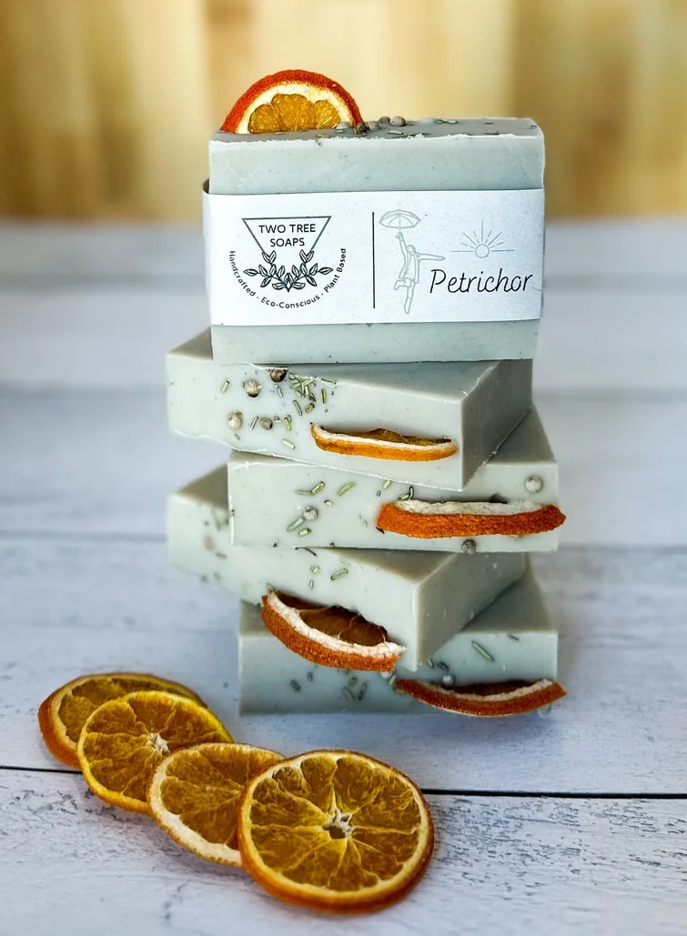 Petrichor scented soap