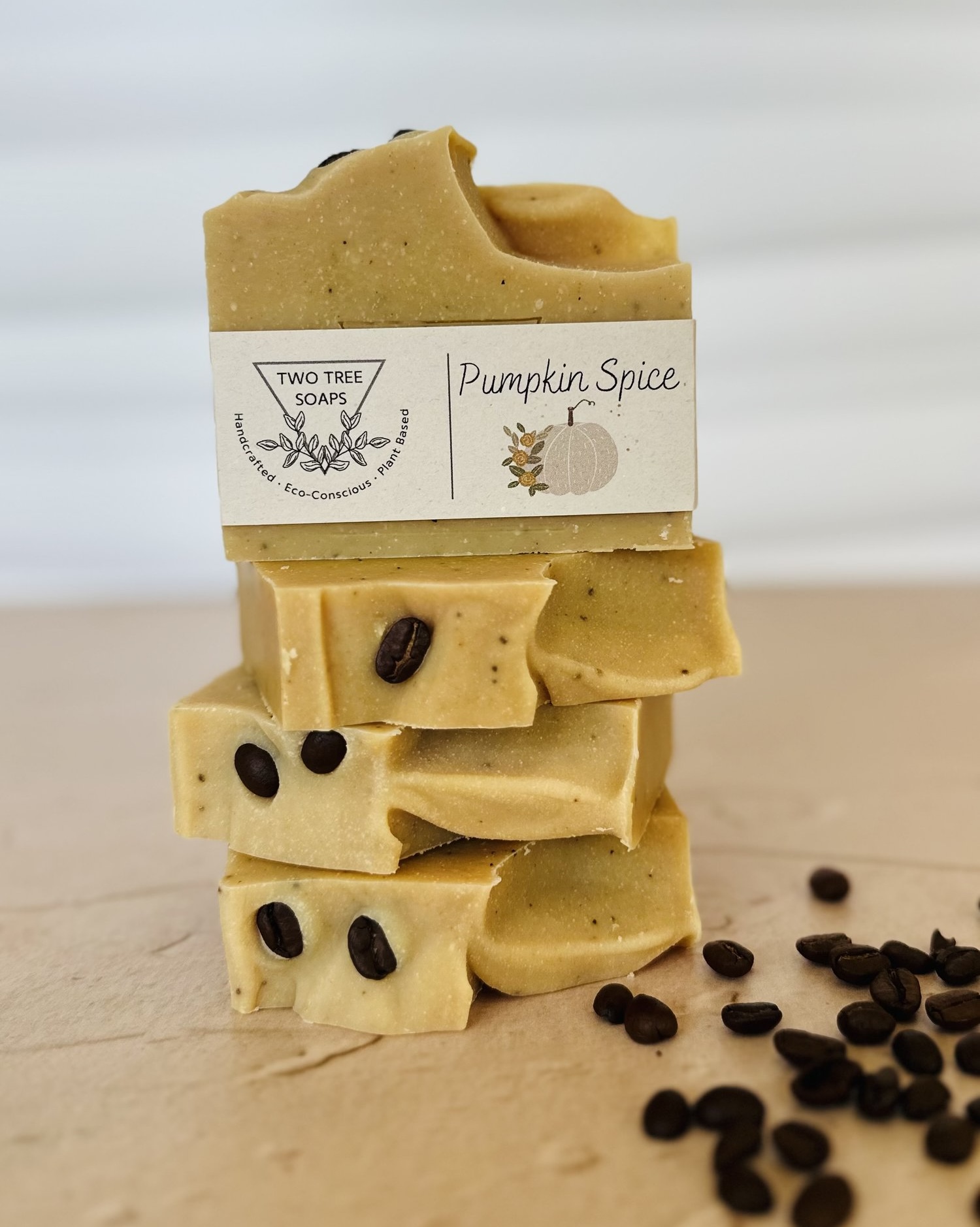 Pumpkin spice scented soap