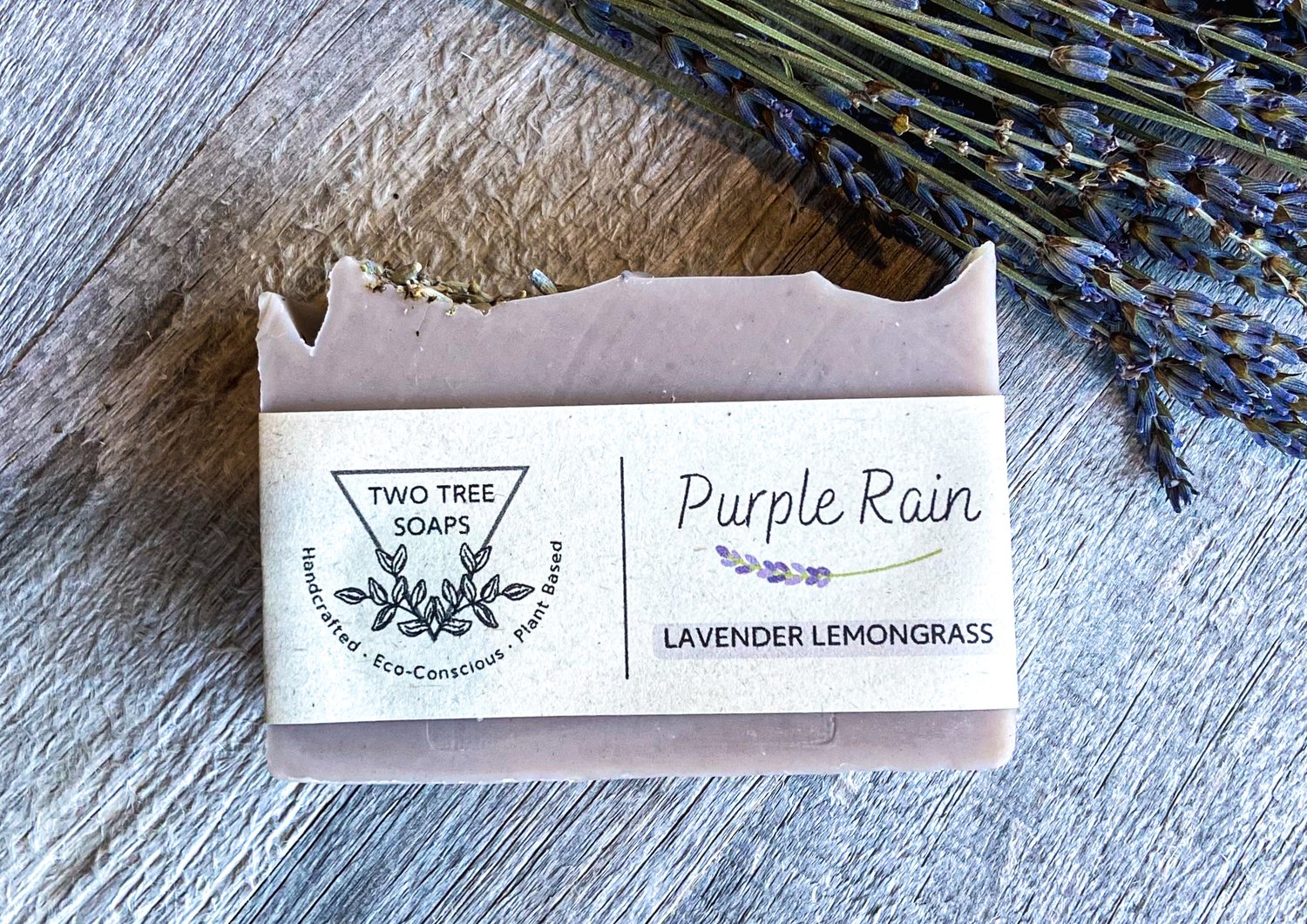 Purple rain scented soap