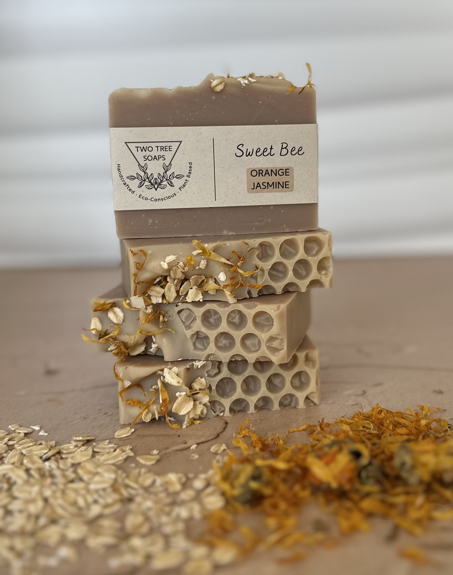 Orange clover scented soap